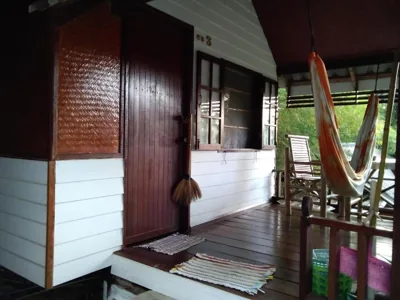 Deluxe Bungalow met Uitzicht op de Tuin — Comon Bungalow HaadChaoPhao